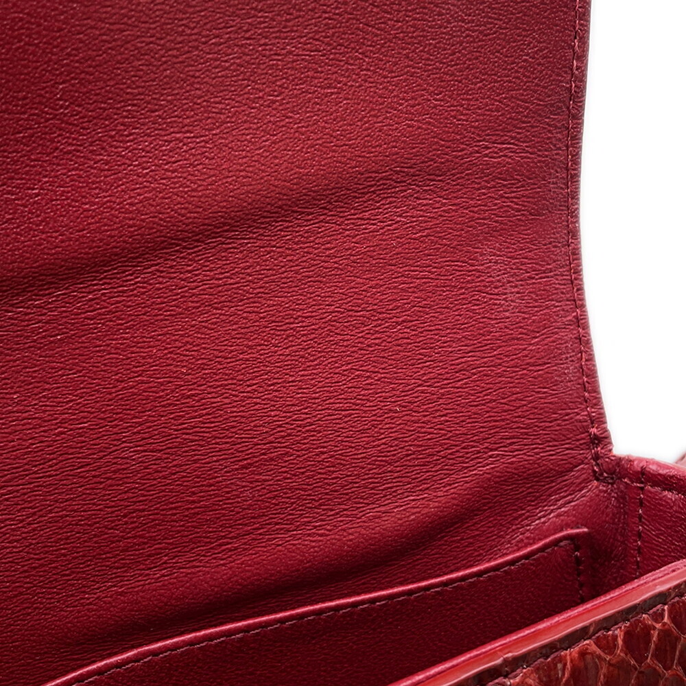 Celine Tassel Python Shoulder Bag - Picture 9 of 11